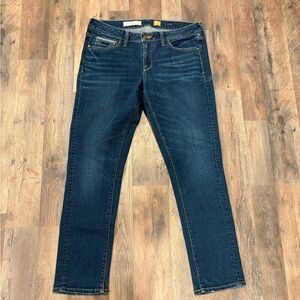 Pilcro and the Letterpress Dark Blue Straight Leg Jeans